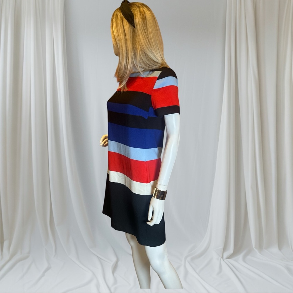 Tahari Colorblock Mini Dress - Picture 4 of 9